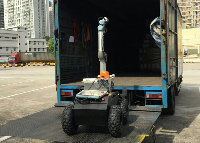 出入境檢驗檢疫局應對車型、集裝箱內(nèi)氣體環(huán)境的機器人檢測
